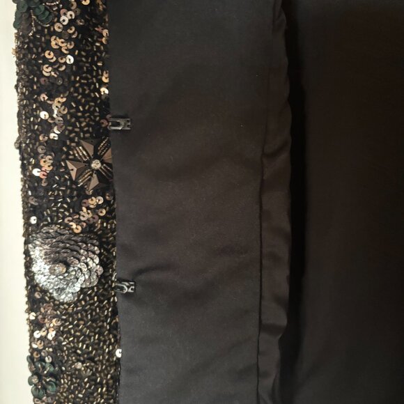 Alice + Olivia Kidman embellished beaded sequin cropped jacket - Picture 5 of 8